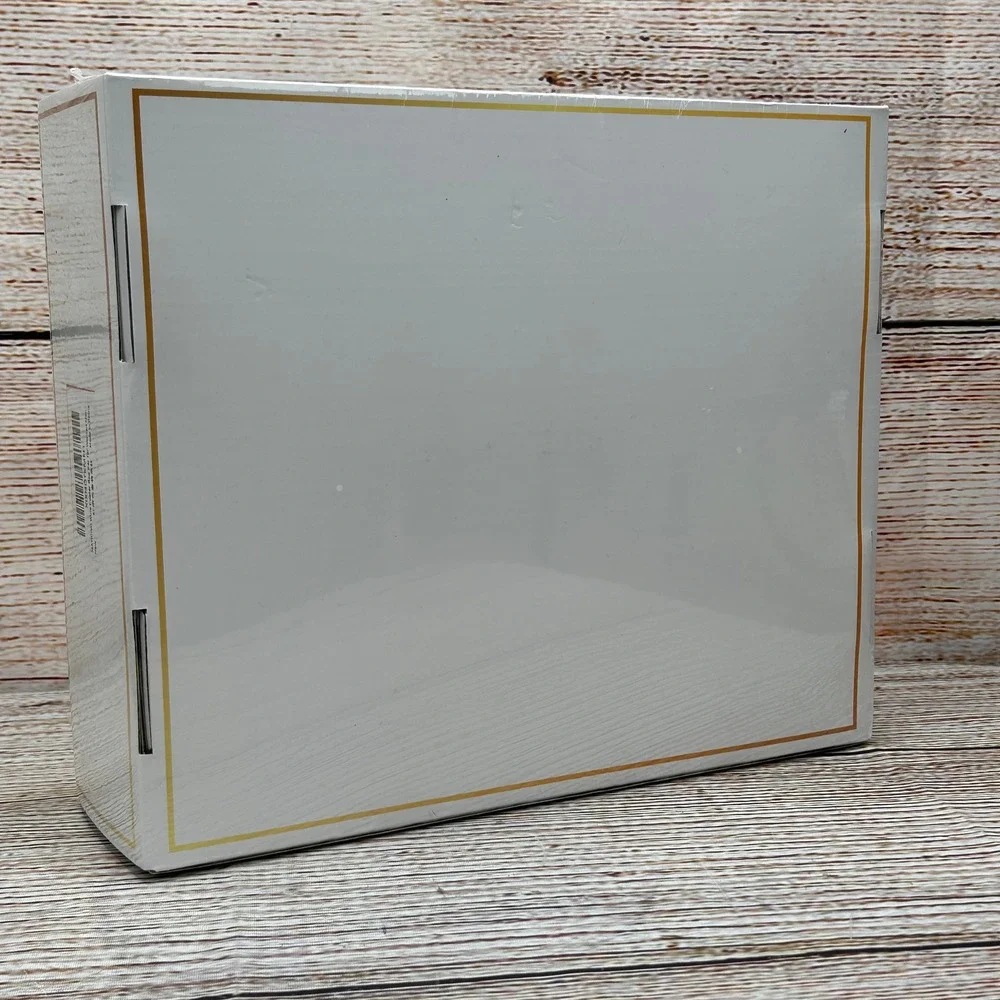 MAYICIVO Wine Cooler Bag Set Insulated Gift Box White Gold Marble X004DTKMH1 NEW
